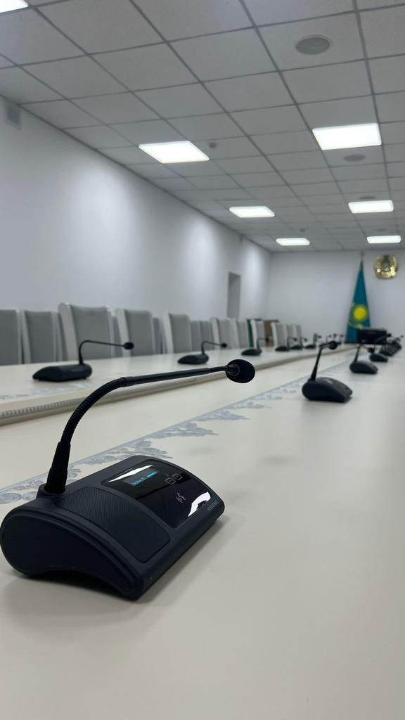 Оснащение конференц-зала - Акимат г. Жезказган